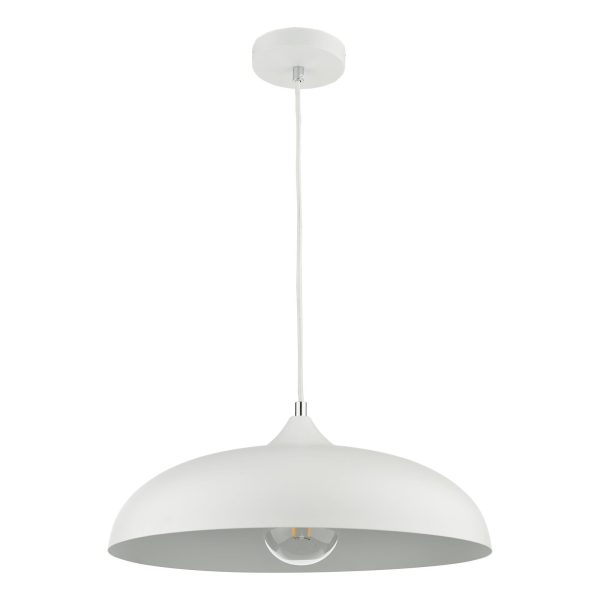 Kaelan 1 Light Single Pendant White - Image 2