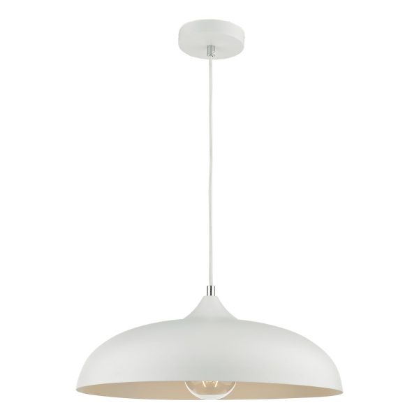 Kaelan 1 Light Single Pendant White - Image 5