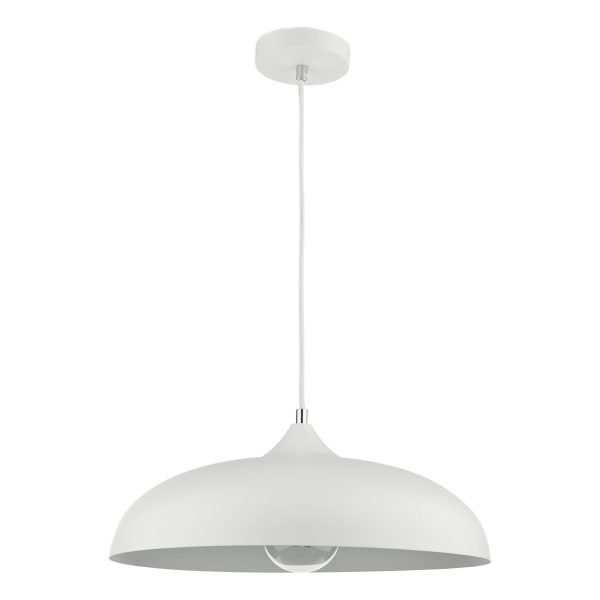 Kaelan 1 Light Single Pendant White - Image 6