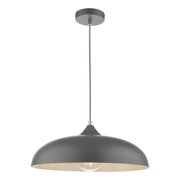 Kaelan 1 Light Single Pendant Graphite