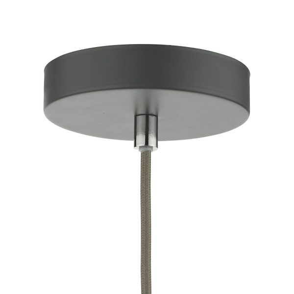 Kaelan 1 Light Single Pendant Graphite - Image 7