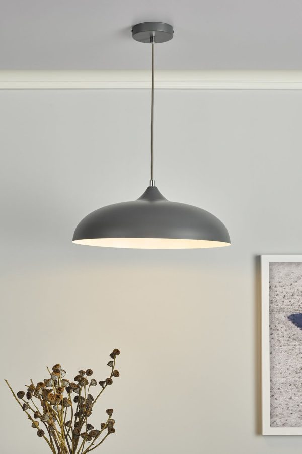 Kaelan 1 Light Single Pendant Graphite - Image 8