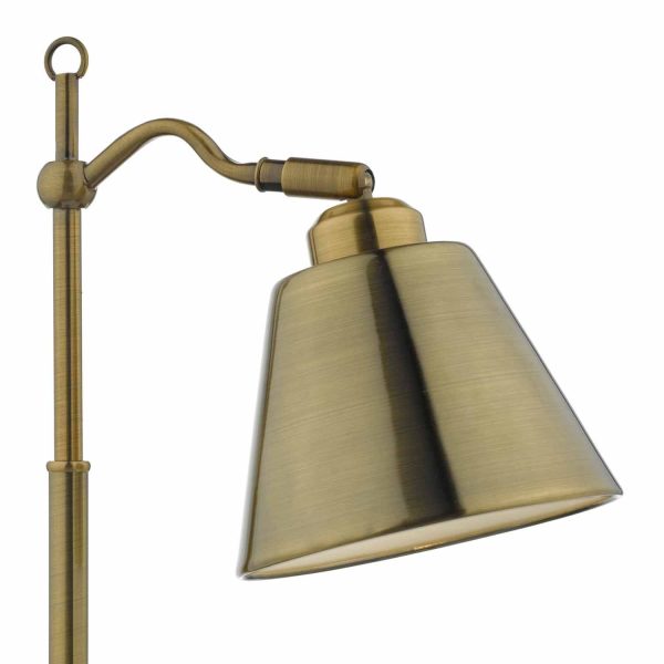 Kempten Task Lamp Antique Brass