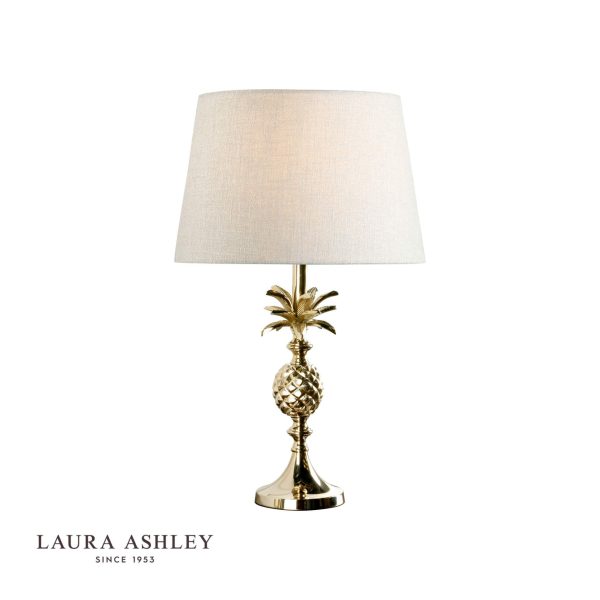 Laura Ashley Penelope Table Lamp Polished Champagne Base Only