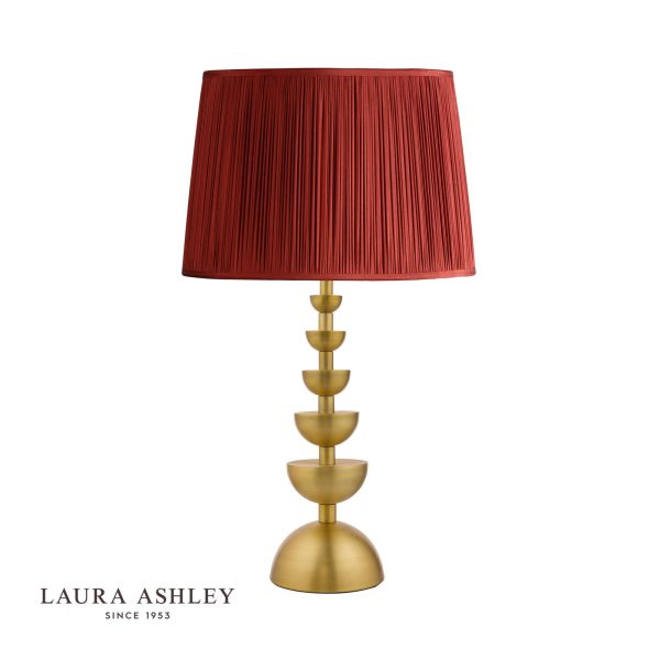 Laura Ashley Eleonore Table Lamp Aged Brass Base Only - Image 2