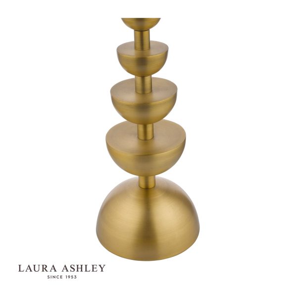 Laura Ashley Eleonore Table Lamp Aged Brass Base Only - Image 4