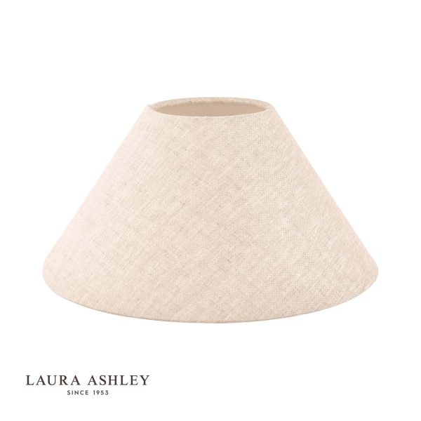 Laura Ashley Bray Shade Natural Linen 30cm/12 inch - Image 2