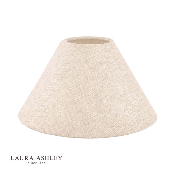 Laura Ashley Bray Shade Natural Linen 25cm/10 inch - Image 2