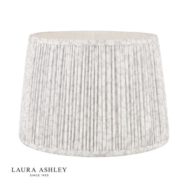 Laura Ashley Mille Fleur Shade Silver 30.5cm/12 inch