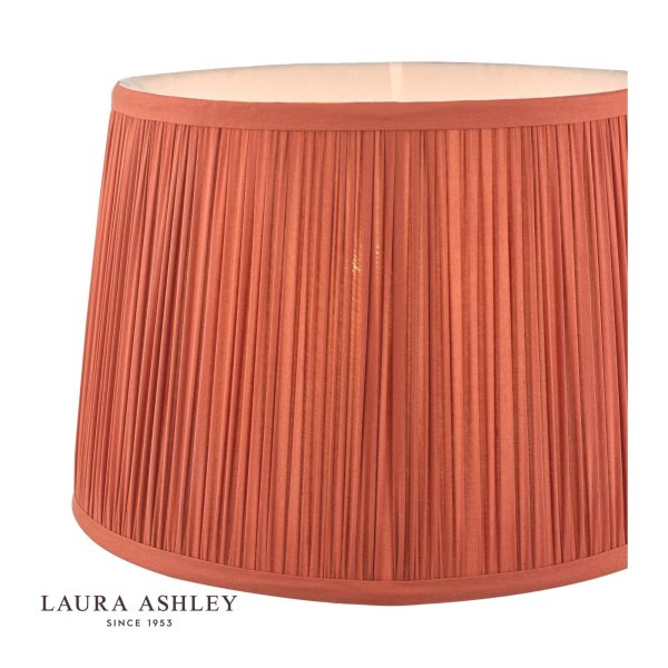 Laura Ashley Hemsley Silk Shade Red 25.5cm/10 inch - Image 3