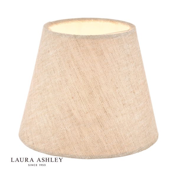 Laura Ashley Bray Shade Natural Linen 14cm/5 inch