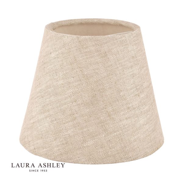 Laura Ashley Bray Shade Natural Linen 14cm/5 inch - Image 2