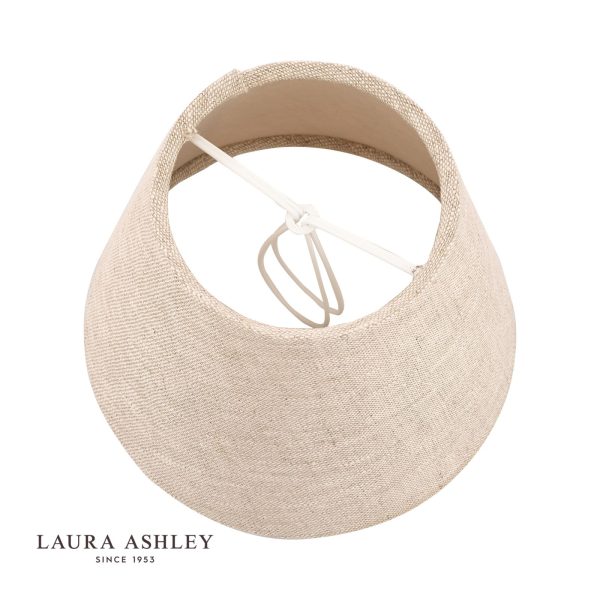 Laura Ashley Bray Shade Natural Linen 14cm/5 inch - Image 4