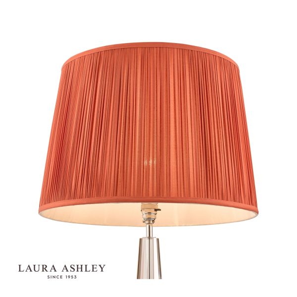 Laura Ashley Hemsley Silk Shade Red 40.5cm/16 inch - Image 3