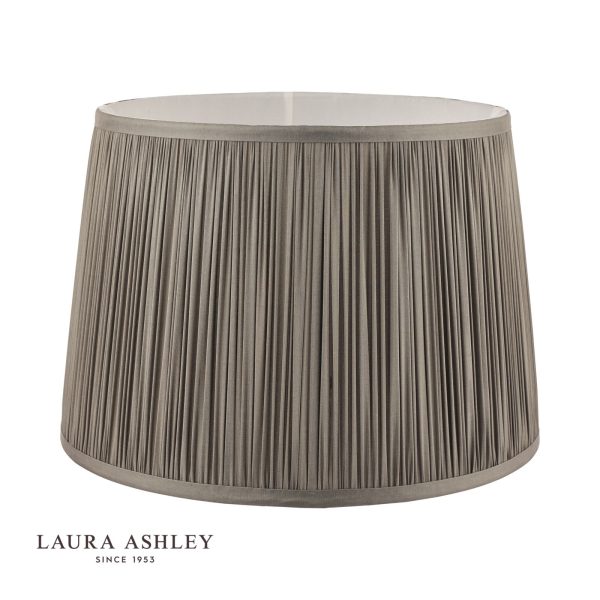 Laura Ashley Hemsley Silk Shade Grey 40.5cm/16 inch