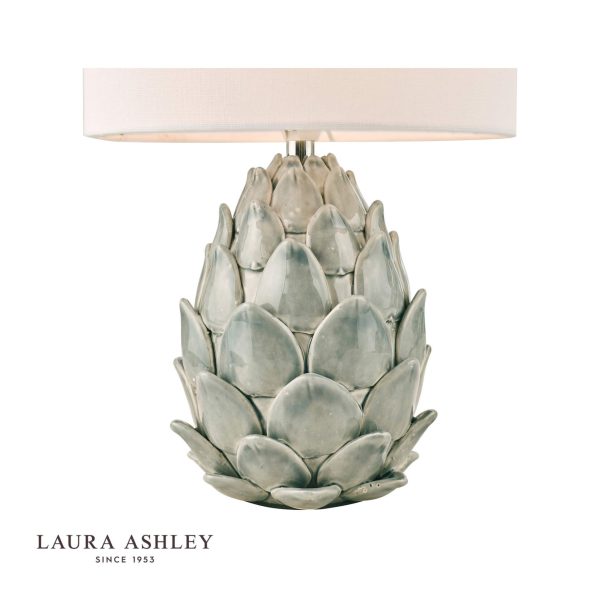 Laura Ashley Gresford Ceramic Table Lamp With Shade - Image 3