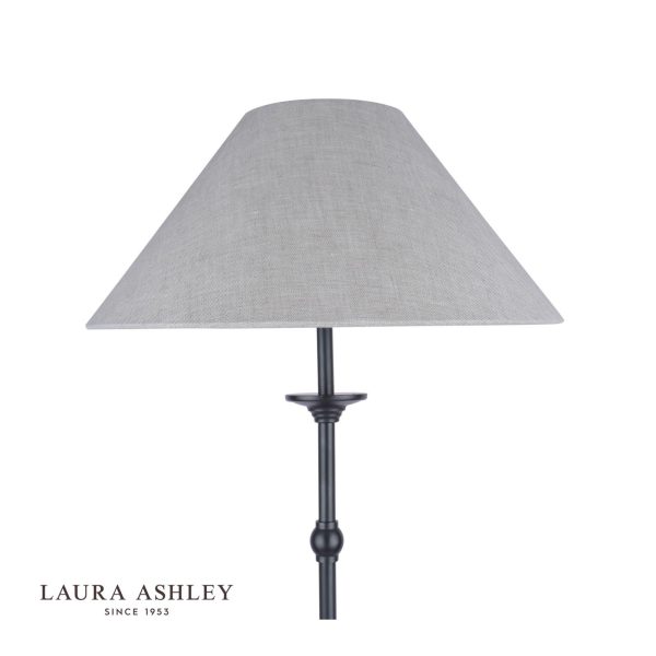 Ludchurch Floor Lamp Industrial Black With Shade - Image 3