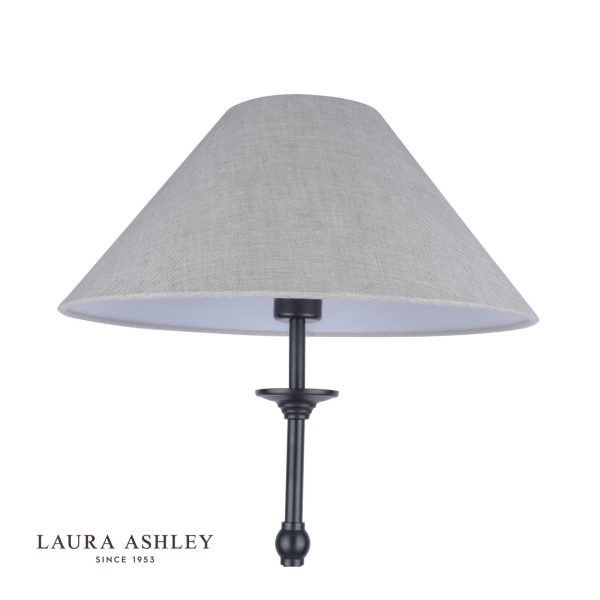 Ludchurch Floor Lamp Industrial Black With Shade - Image 4