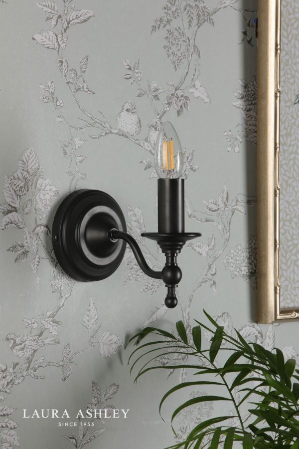 Ludchurch Single Wall Light Industrial Black Bracket Only - Image 6