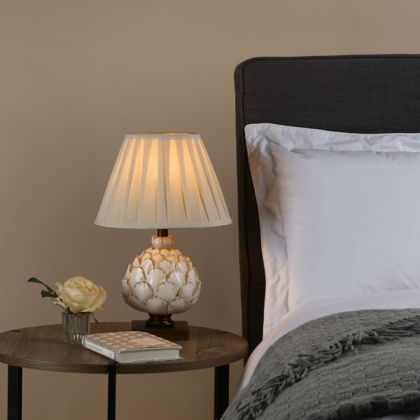 Layer Small Table Lamp Cream With Shade - Image 7