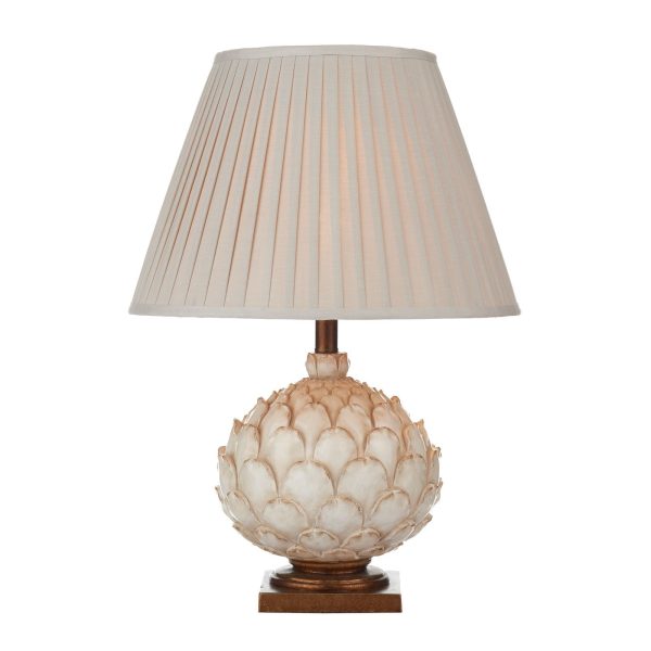 Layer Large Table Lamp Cream With Shade - Image 3