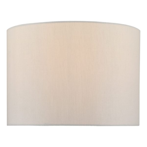 Lazio Grey Faux Silk Drum Shade 30cm