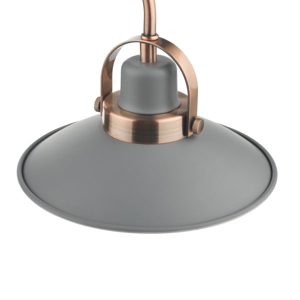 Liden 3 Light Bar Pendant Graphite Copper - Image 7