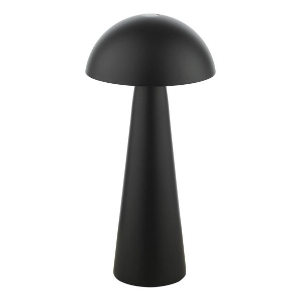 Lyle Outdoor Table Lamp Matt Black LED IP54 - Image 3