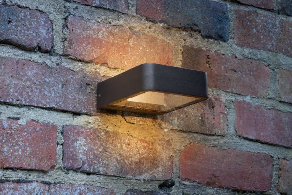 Malone Wall Light Square Anthracite IP65 LED - Image 4