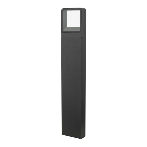 Malone Outdoor Post with Square Light Anthracite IP65 LED - Image 2