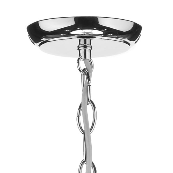 Medusa 8 Light Dual Mount Pendant K9 Crystal Polished Chrome - Image 4