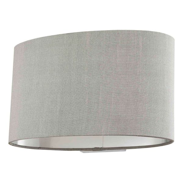 Melody Wall Light With Oval Grey Shade - Image 2