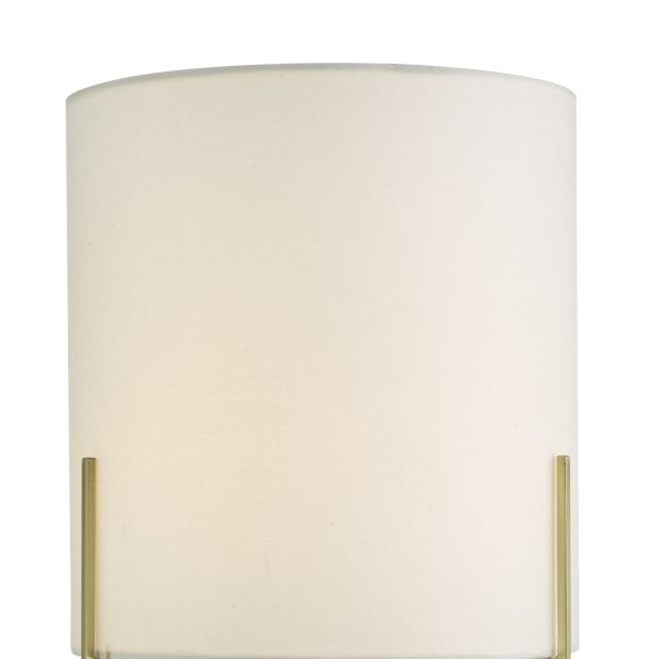 Michaela Table Lamp Satin Gold Cw Shd