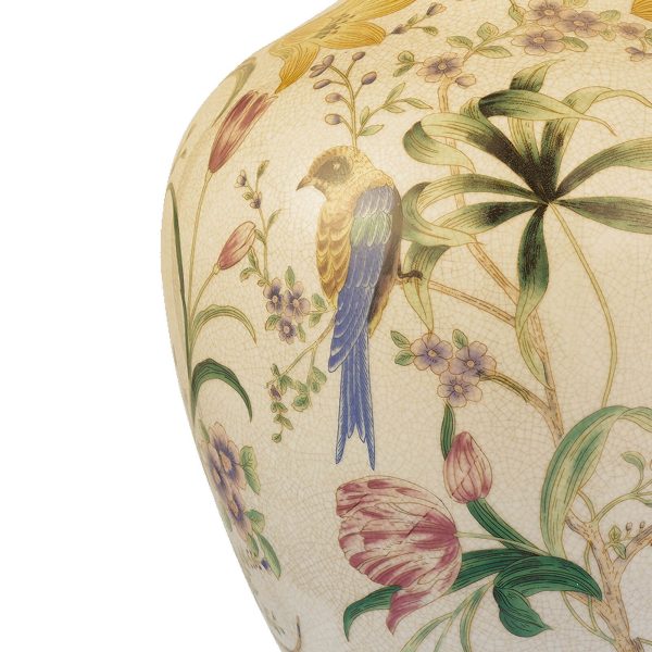 Mimosa Table Lamp Floral/Bird Print With Shade - Image 3