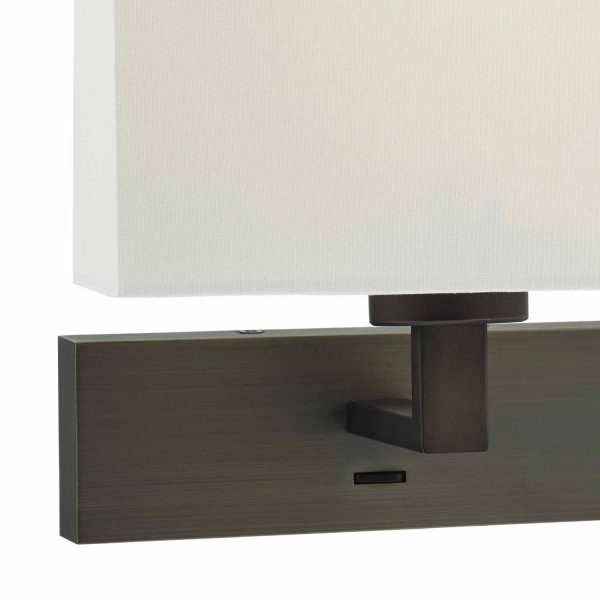 Modena Wall Light Bronze (Bracket Only) - Image 2