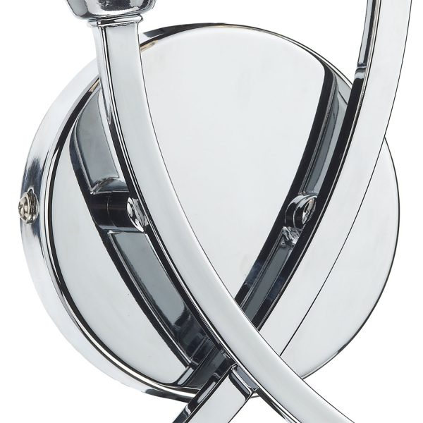 Morgan Double Wall Bracket Polished Chrome - Image 2