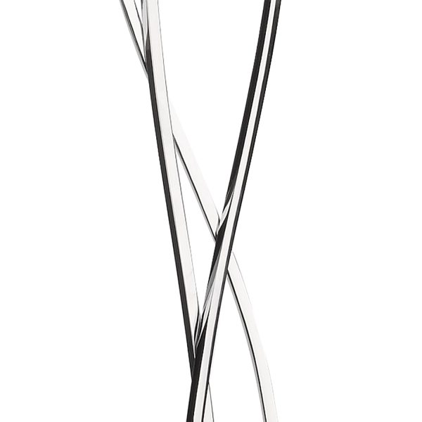 Morgan 3 Light Floor Lamp Polished Chrome - Image 2