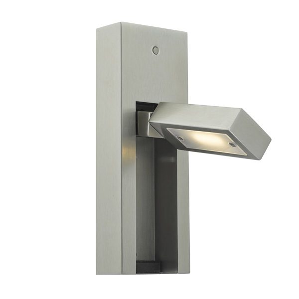 Mylie LED Wall Light Satin Chrome - Image 7