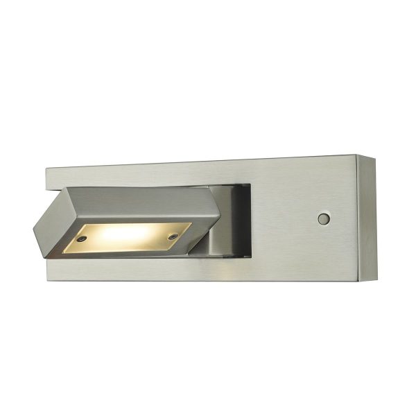 Mylie LED Wall Light Satin Chrome - Image 3