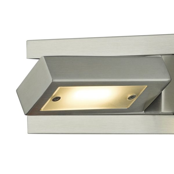 Mylie LED Wall Light Satin Chrome - Image 2