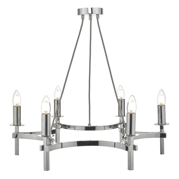 Nacala 6lt Pendant Polished Chrome