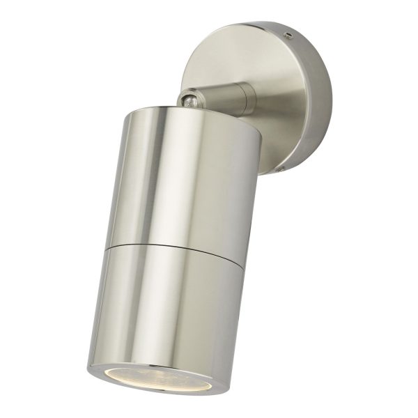 Ortega 1 Light Wall Light Aluminium IP65