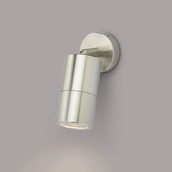 Ortega 1 Light Wall Light Aluminium IP65 - Image 3