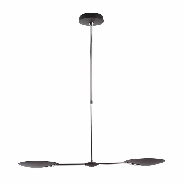 Oundle 2lt Pendant LED Black - Image 4