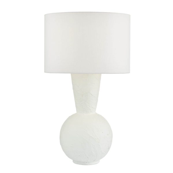 Perla Table Lamp Matt White Base Only - Image 2