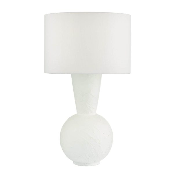 Perla Table Lamp Matt White Base Only - Image 3