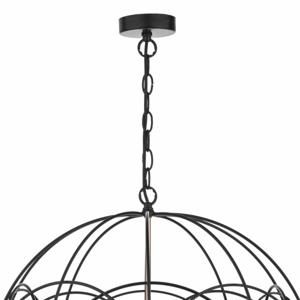 Phoenix 5lt Pendant Black & Copper