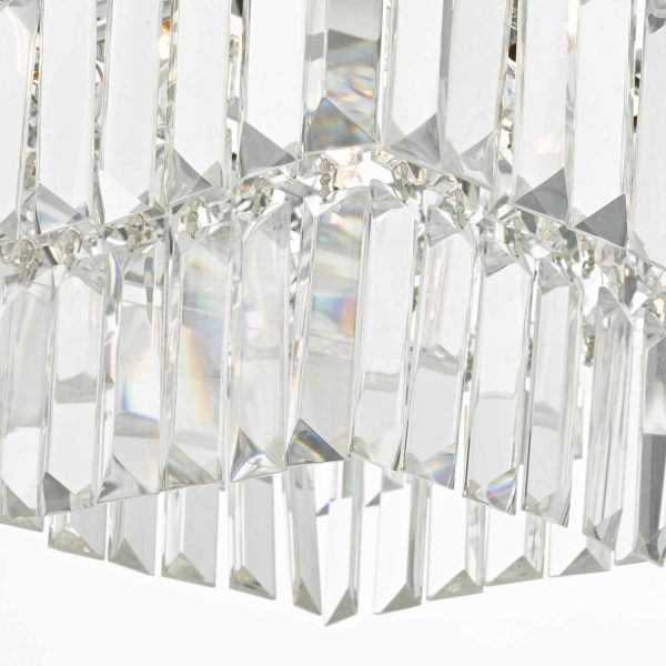 Poseidon 4lt Flush Polished Chrome & Crystal - Image 3