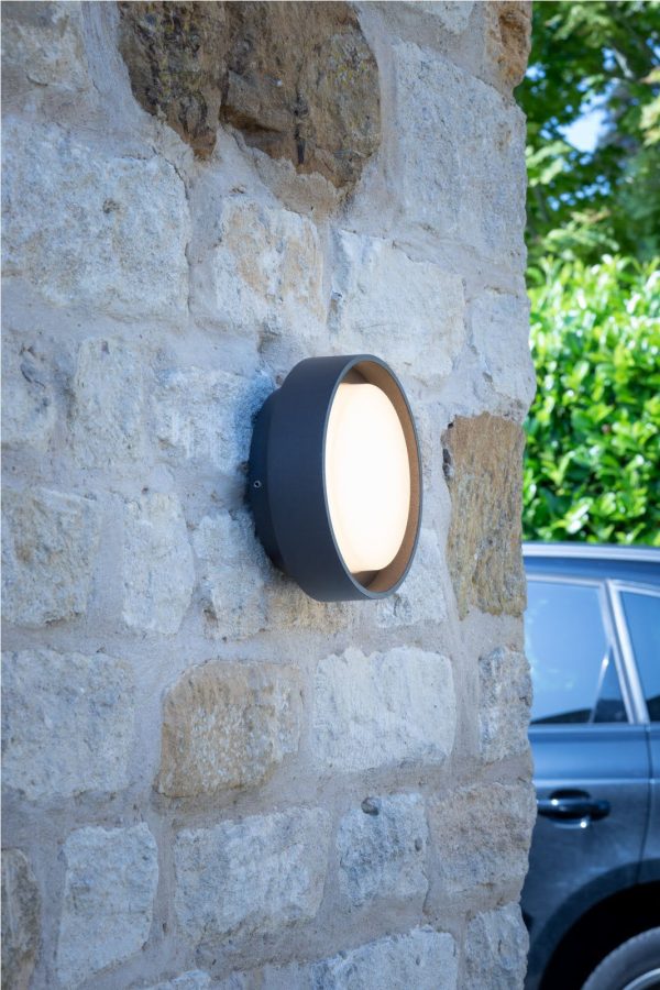 Ralph Small Outdoor Wall Light Anthracite IP65 LED - Image 3