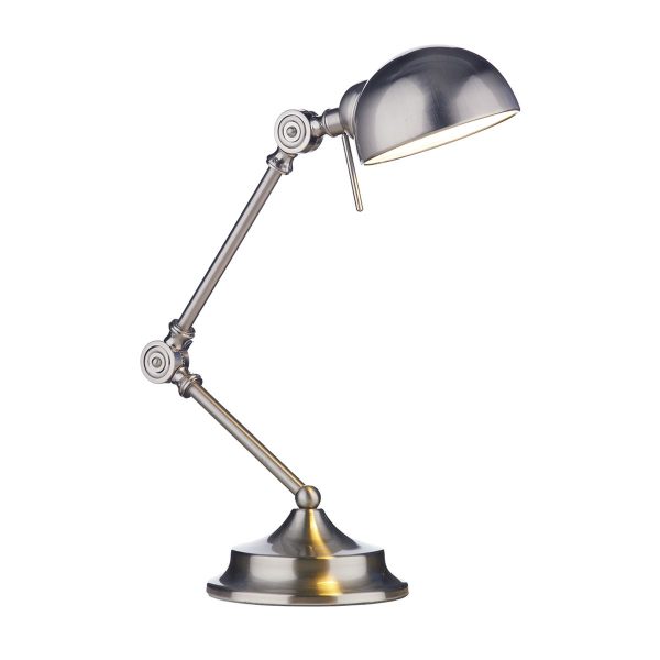 Ranger Table Lamp Satin Chrome - Image 3